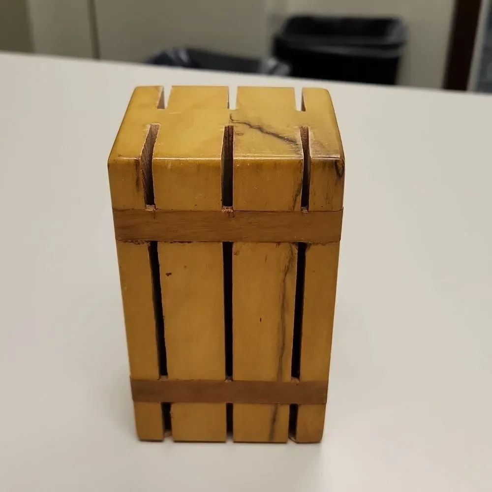 Steak Knife Wooden Block